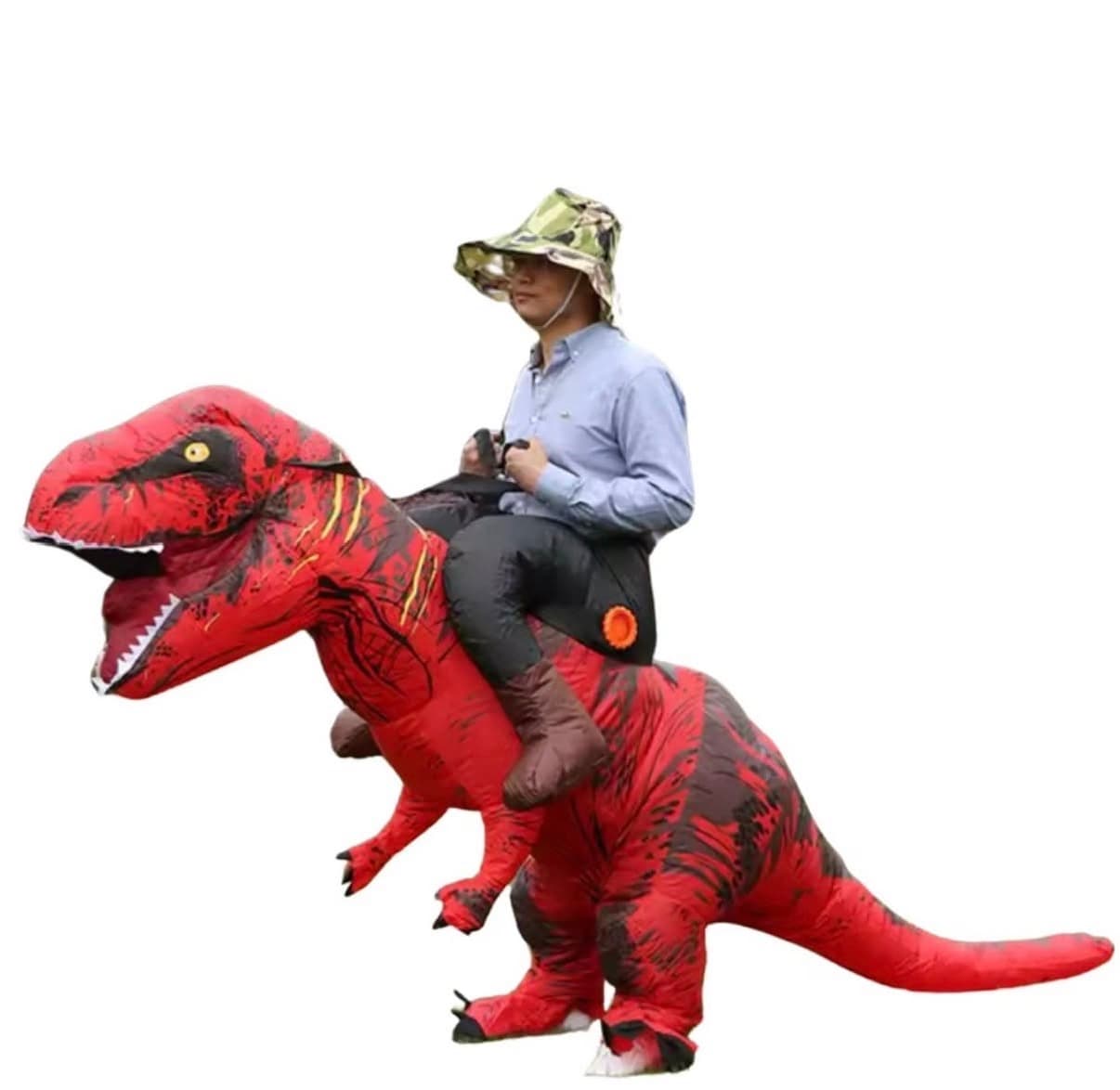 Dinozaurs ar saimnieku (2)
