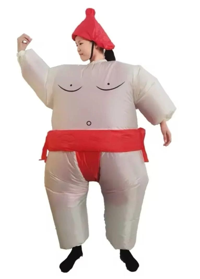 Sumo sarkans – gaisa plūsmas kostīma noma